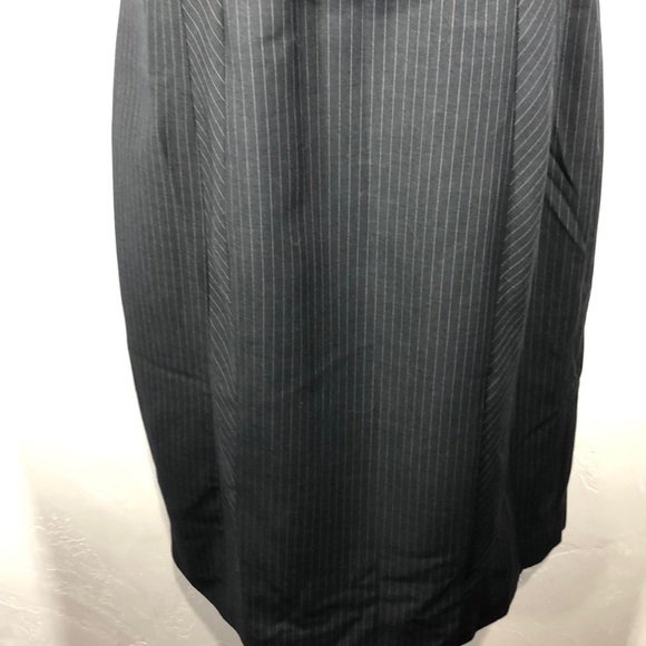 Calvin Klein black pinstripe dress size 6 - Picture 3 of 6